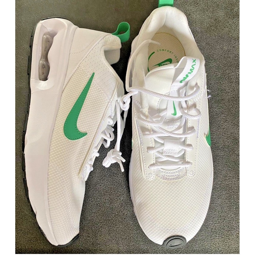 Nike Women Size 11 Air Max Interlock Lite White Stadium Green